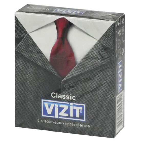 Презервативы латексные Vizit (Визит) Classic классические №3